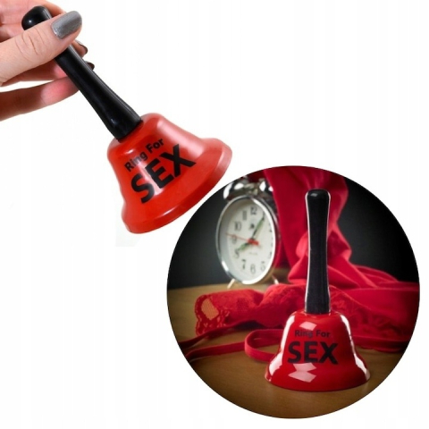 Daca vrei sa faci un cadou amuzant cuiva sau, pur si simplu, vrei sa binedispui pe cineva, poti alege aceasta sonerie inscriptionata cu mesajul ”Ring for SEX”.     Tip produs: sonerie receptie amuzant [2]