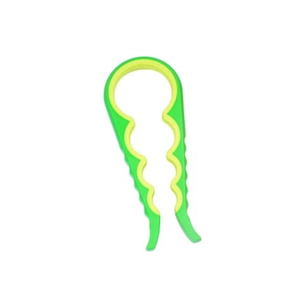 Diverse bucatarie - Desfacator de capace universal, pentru borcane si sticle de marimi diferite, 22.5x10 cm - Verde