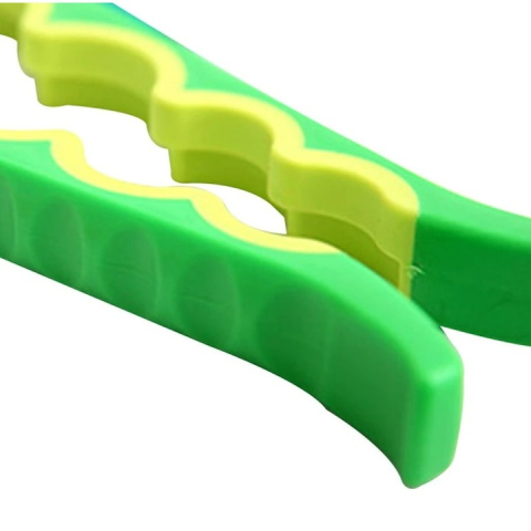 Desfacator universal pentru borcane si sticle, din plastic, verde – 4 dimensiuni, prindere anti-alunecare, esential in orice bucatarie [4]