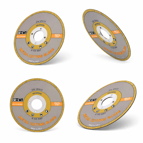 Disc abraziv taiere metal 125x1x22.23 mm pentru polizor unghiular, taiere precisa fier si otel [3]
