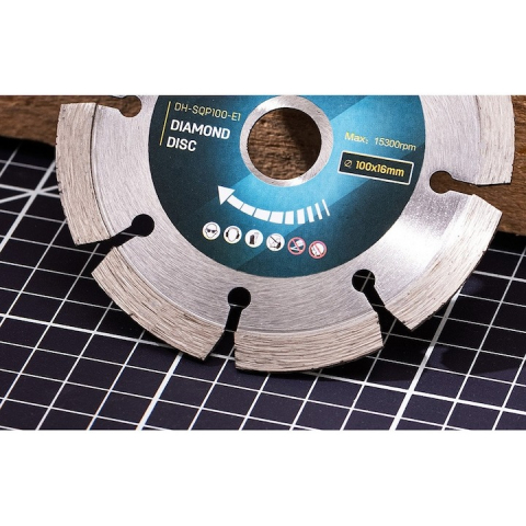 Disc diamantat, 100 x 16 mm pentru lemn, metal [2]