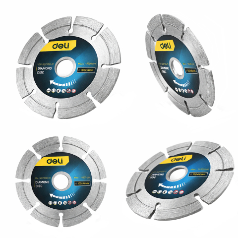 Disc diamantat segmentat 100x16 mm pentru taiere beton, caramida si materiale dure, compatibil polizor unghiular, taiere rapida si precisa [3]