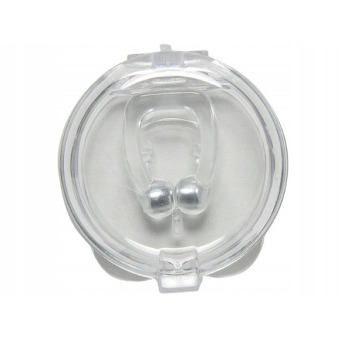Dispozitiv nazal anti-sforait, cu magneti integrati, din silicon moale, reutilizabil, portabil, pentru respiratie usoara si somn linistit, transparent, 2 x 1.5 cm [4]