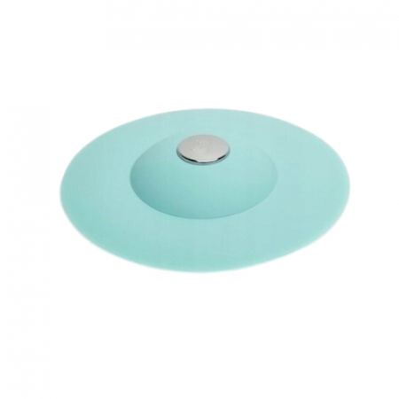 Dop chiuveta/cada din silicon, universal, rezistent la temperaturi ridicate/scazute - Albastru deschis [1]