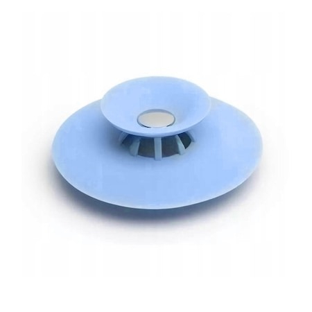 Dop chiuveta/cada din silicon, universal, rezistent la temperaturi ridicate/scazute - Albastru [1]