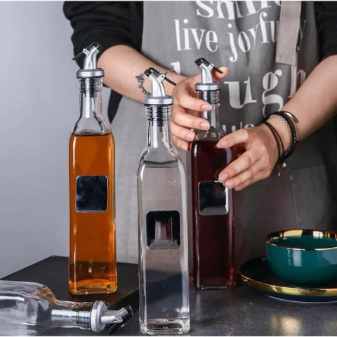 Dop picurator Dodaco, plastic și cauciuc, argintiu/negru, 8x3.5 cm [5]