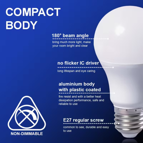 Dulie cu intrerupator si stecher, cu bec LED E27 10W, alb neutru 4500K, fix, alb [6]