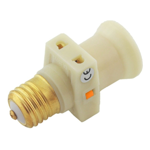 Dulie cu intrerupator si stecher, cu bec LED E27 10W, alb neutru 4500K, fix, alb [2]