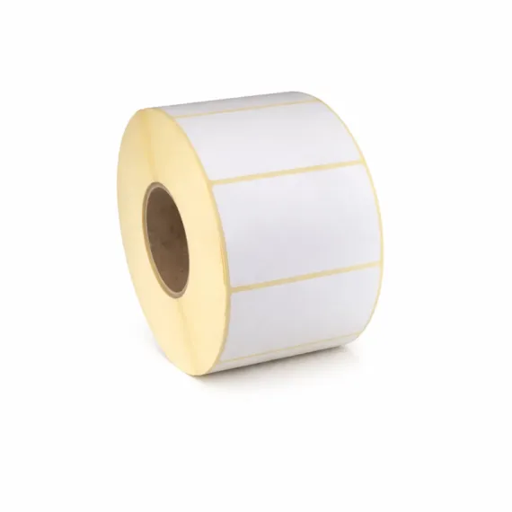 Etichete termice albe 35 x 25 mm, rola 1500 bucati, autoadezive pentru imprimanta termica, coduri de bare, preturi, inventar, depozit si retail [3]