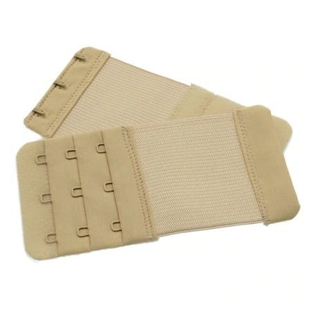 ÎNGRIJIRE PERSONALĂ - Extensie elastica pentru sutien 3x3 prinderi, 10x4 cm - Nude
