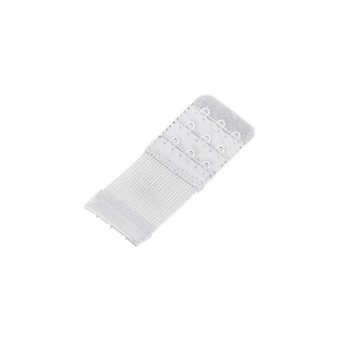 ÎNGRIJIRE PERSONALĂ - Extensie pentru sutien, 3x3 prinderi latime 3.8 cm, lungime 8 cm - Alb