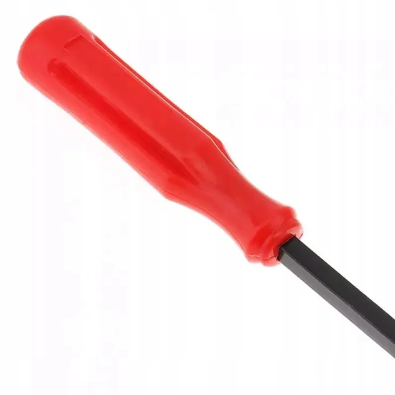 Extractor clipsuri auto rosu 22 cm, levier metalic cu varf bifurcat 8 mm [4]