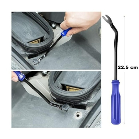 Extractor de capse pentru tapiterie auto, unealta demontare clipsuri, maner ergonomic, 22.5 cm [5]