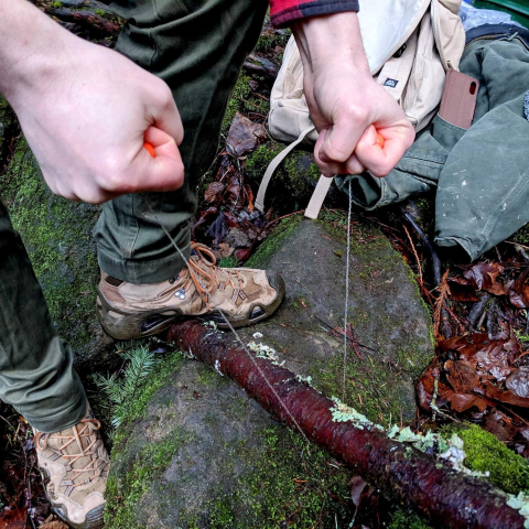 Fierastrau manual, camping, drumetii, supravietuire, lungime totala 73 cm, otel inoxidabil, portocaliu [4]