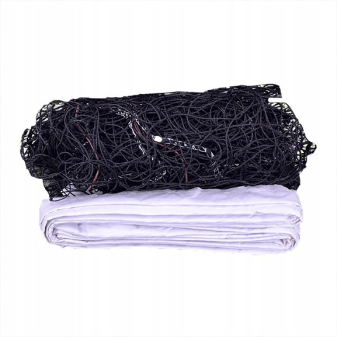 Fileu plasa pentru volei, badminton si tenis, portabil, geanta cu fermoar si maner pentru transport [4]