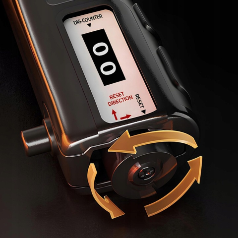 Flexor antebrat reglabil 5-60 kg, contor repetari, maner ergonomic antiderapant, otel, 16 x 9 x 2 cm, negru [3]