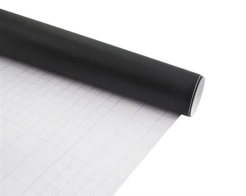 Folie tip tabla neagra pentru perete si mobilier, reinscriptibila cu creta, 45 x 200 cm, autoadeziva, cu accesorii incluse [13]