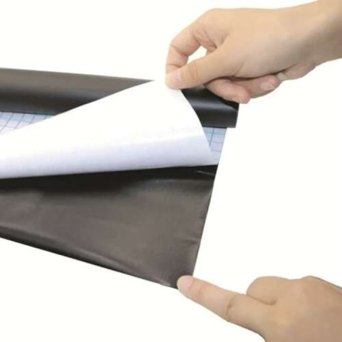 Folie tip tabla neagra pentru perete si mobilier, reinscriptibila cu creta, 45 x 200 cm, autoadeziva, cu accesorii incluse [16]