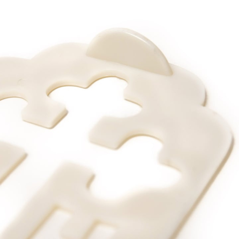 Forma pentru coliva dreptunghiulara, din plastic, cu cruce, 20 x 14 cm [1]