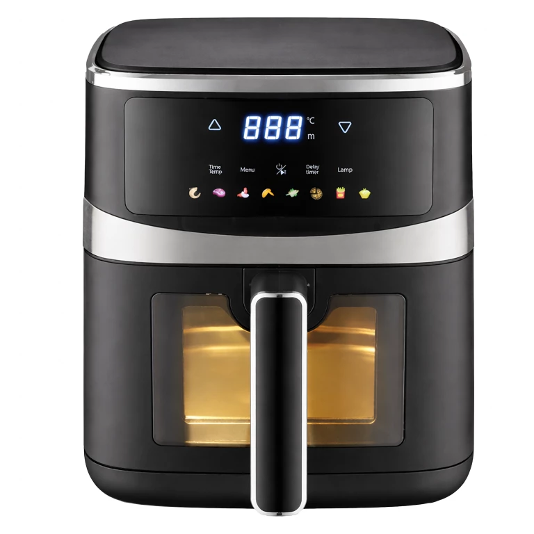 Diverse bucatarie - Friteuză cu aer cald 5L 1500W 8 programe puternice