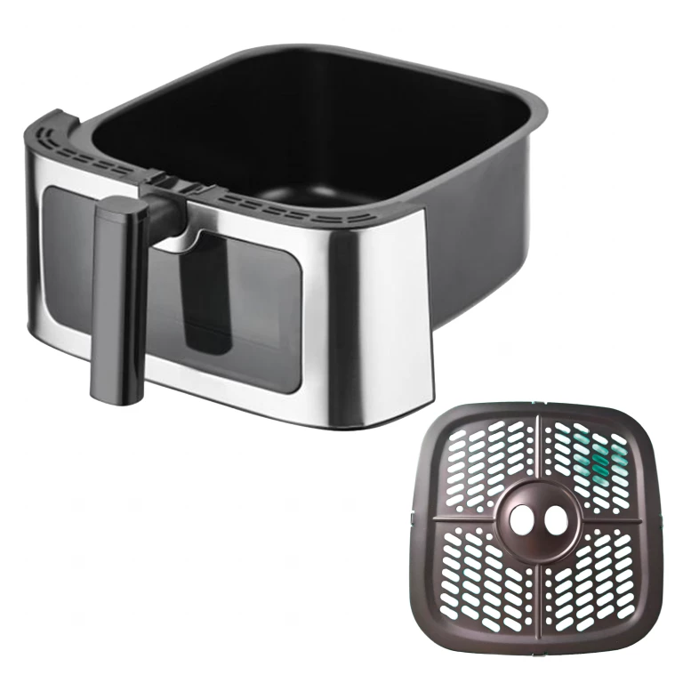 Friteuză cu aer cald 8L 1700W 12 programe puternice [6]