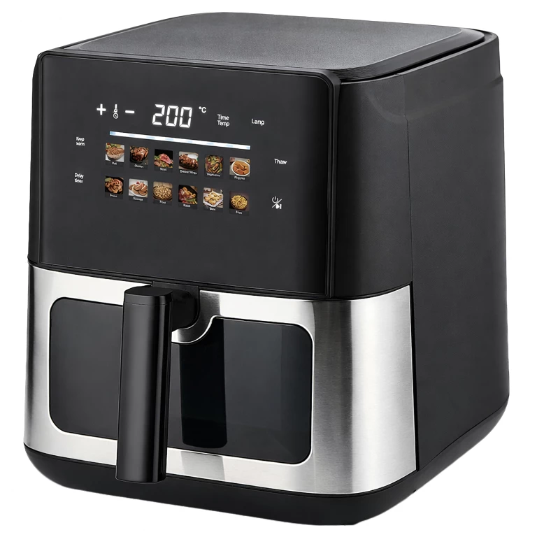 Friteuză cu aer cald 8L 1700W 12 programe puternice [7]