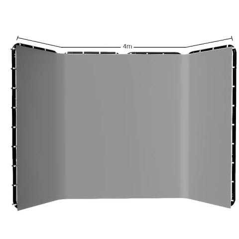 Fundal foto / video - Fundal foto video profesional Croma Key, pentru filmari profesionale 400x230 cm - Gri