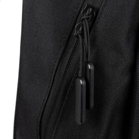 Ghiozdan rucsac scolar 30L, negru, cu breloc , dimensiuni 50x28x19cm [3]