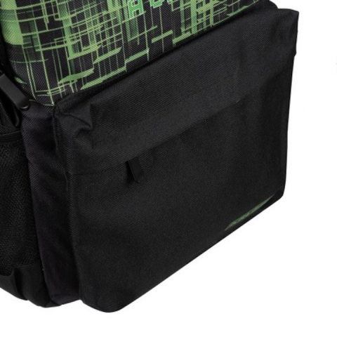 Ghiozdan rucsac scolar Kruzzel 22L, negru, cu rucsac si sac pentru incaltaminte, dimensiuni 44x28x20cm [4]