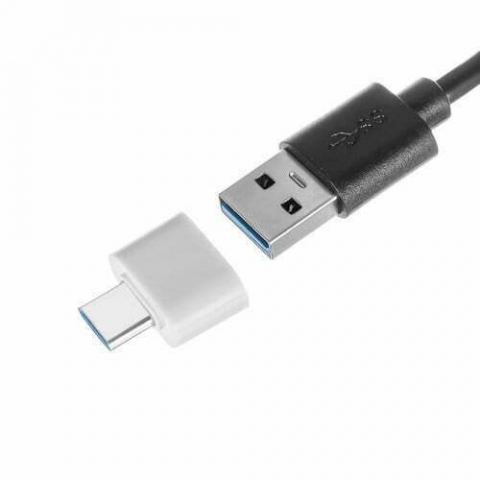 Hub 4x port USB, transmisie rapida 3.0 + adaptor USB-C pentru conectare la diverse dispozitive [1]