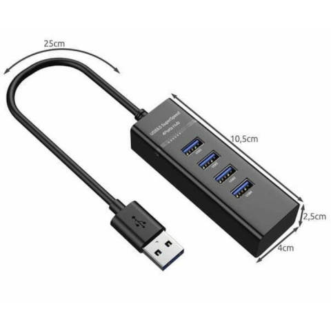 Hub 4x port USB, transmisie rapida 3.0 - Izoxis [2]