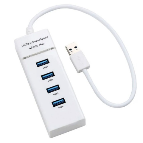 Hub USB 3.0 cu 4 porturi, Hi-Speed, alb – solutia compacta pentru conectivitate extinsa si transfer rapid de date [9]