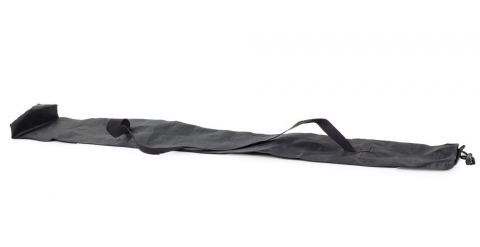 Husa pentru bete de trekking, inchidere cu snur, nylon, 70 x 12 cm, negru [1]