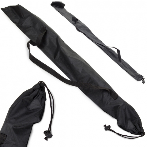 SPORT ȘI ACTIVITĂȚI - Husa pentru bete de trekking, inchidere cu snur, nylon, 70 x 12 cm, negru