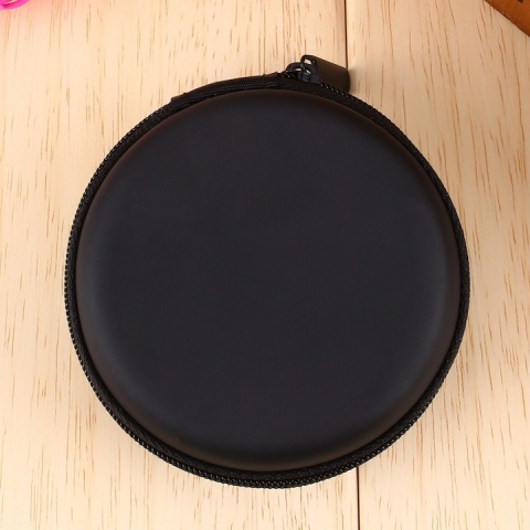 Husa pentru casti, rezistenta la socuri si stropire, plastic, 8 x 3 cm, negru [6]