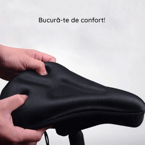 Husa pentru sa de bicicleta, 19.4 x 9.7 cm, nailon, negru [1]