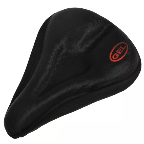 Ciclism - Husa pentru sa de bicicleta, 19.4 x 9.7 cm, nailon, negru