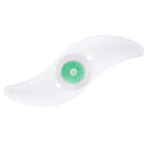 Iluminat LED decorativ, pentru spite de bicicleta - verde [1]
