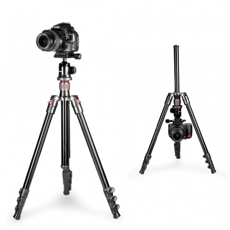 Trepied profesional Neewer aparate,camere foto,filet universal 1/4,inaltime maxima 158 cm [4]