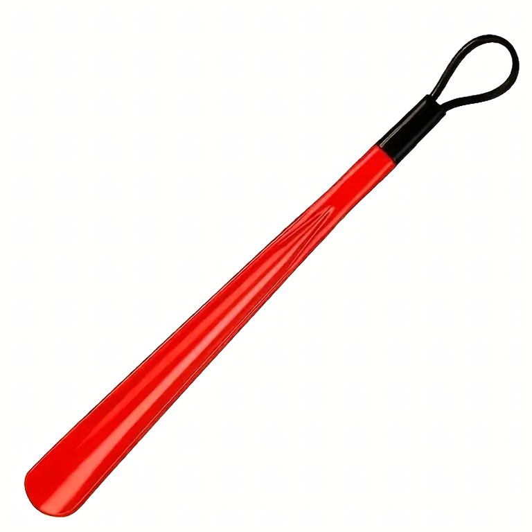 CASA & GRADINA - Incaltator rosu 48 x 5 cm, lung din plastic, cu maner pentru agatare, accesoriu practic pentru incaltaminte