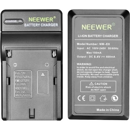 Incarcator Neewer pentru acumulator Sony NP-F970 F550/F750/F960 si alte baterii compatibile, incarcator auto inclus [4]