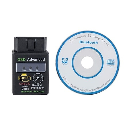 Interfata diagnoza auto OBD2 Advanced, conexiune Bluetooth pe telefon + CD [2]