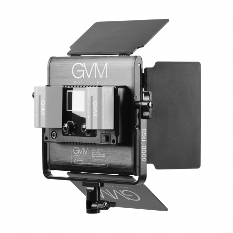 Kit 2 Panouri RGB, GVM 800D, 252 LED, trepiezi 200 cm inclusi, geanta transport si accesorii [7]