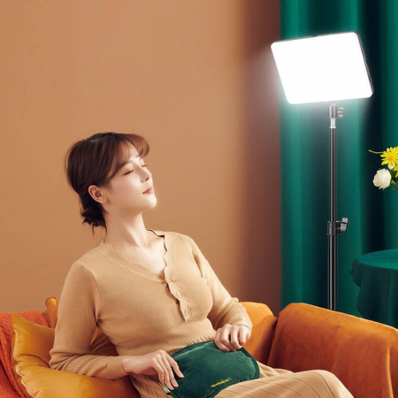 Kit 3x Panou Bi Color Hakutatz 240 LED, trepied 200 cm inclus, telecomanda control si brat macara [6]