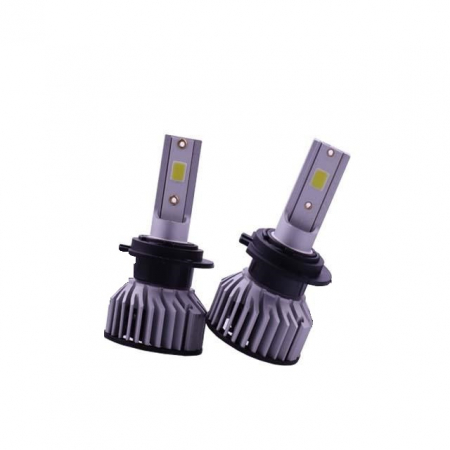Set 2 becuri auto LED,model F9, soclu H1, putere set 110W, 8000 lumeni [2]