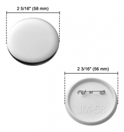 Set 500 insigne de 58 mm [1]