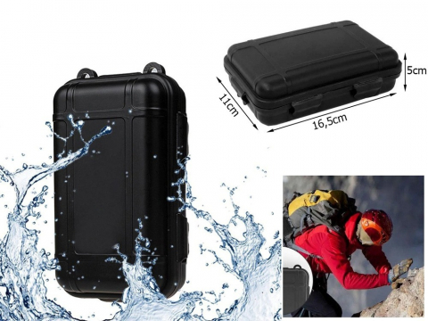Kit de supravietuire, multifunctional,12 in1, ideal pentru pentru camping, drumetii, 11 x 16.5 x 5 cm, negru [10]