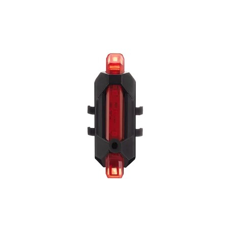 Kit far si stop bicicleta,LED, reincarcabile USB, 1200 mAh, rezistente la apa [8]