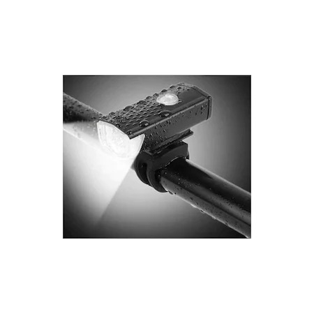 Kit far si stop bicicleta,LED, reincarcabile USB, 1200 mAh, rezistente la apa [3]