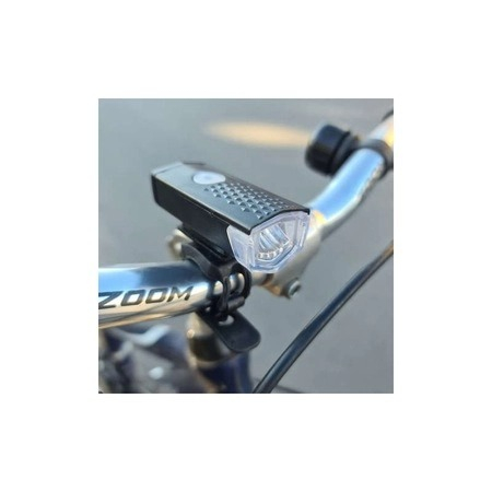 Kit far si stop bicicleta,LED, reincarcabile USB, 1200 mAh, rezistente la apa [4]